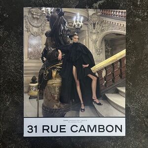 CHANEL Black Fashion Editorial
